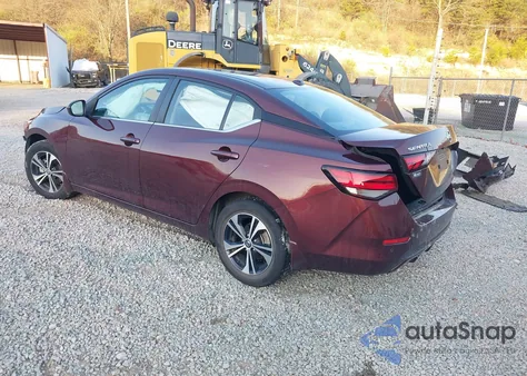 2022 Nissan Sentra Sv Xtronic Cvt from USA, damaged, VIN 3N1AB8CV0NY297940